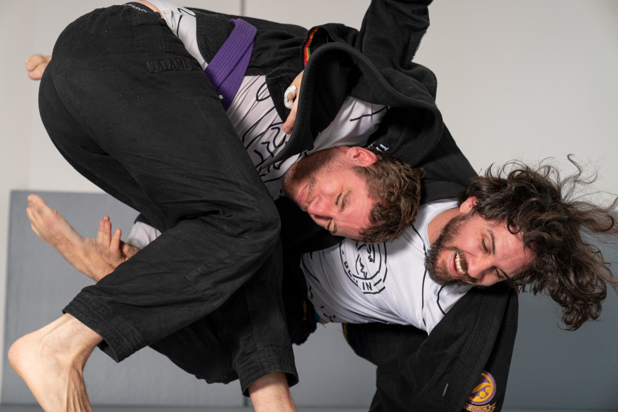 Bjj dojo purple belts