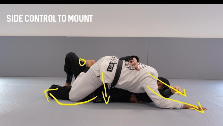mount to side control 8