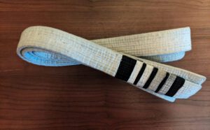 BJJ-Gürtelgraduierung white belt