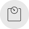 Weight loss icon for design website