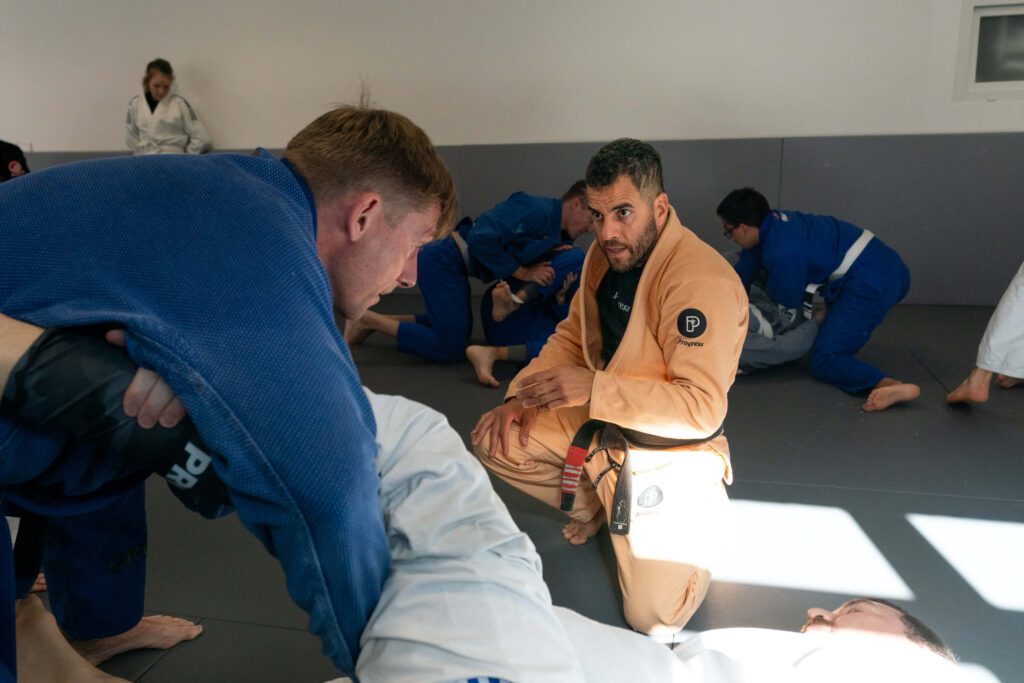 checkmat rico vieira teaching at bjj dojo berlin