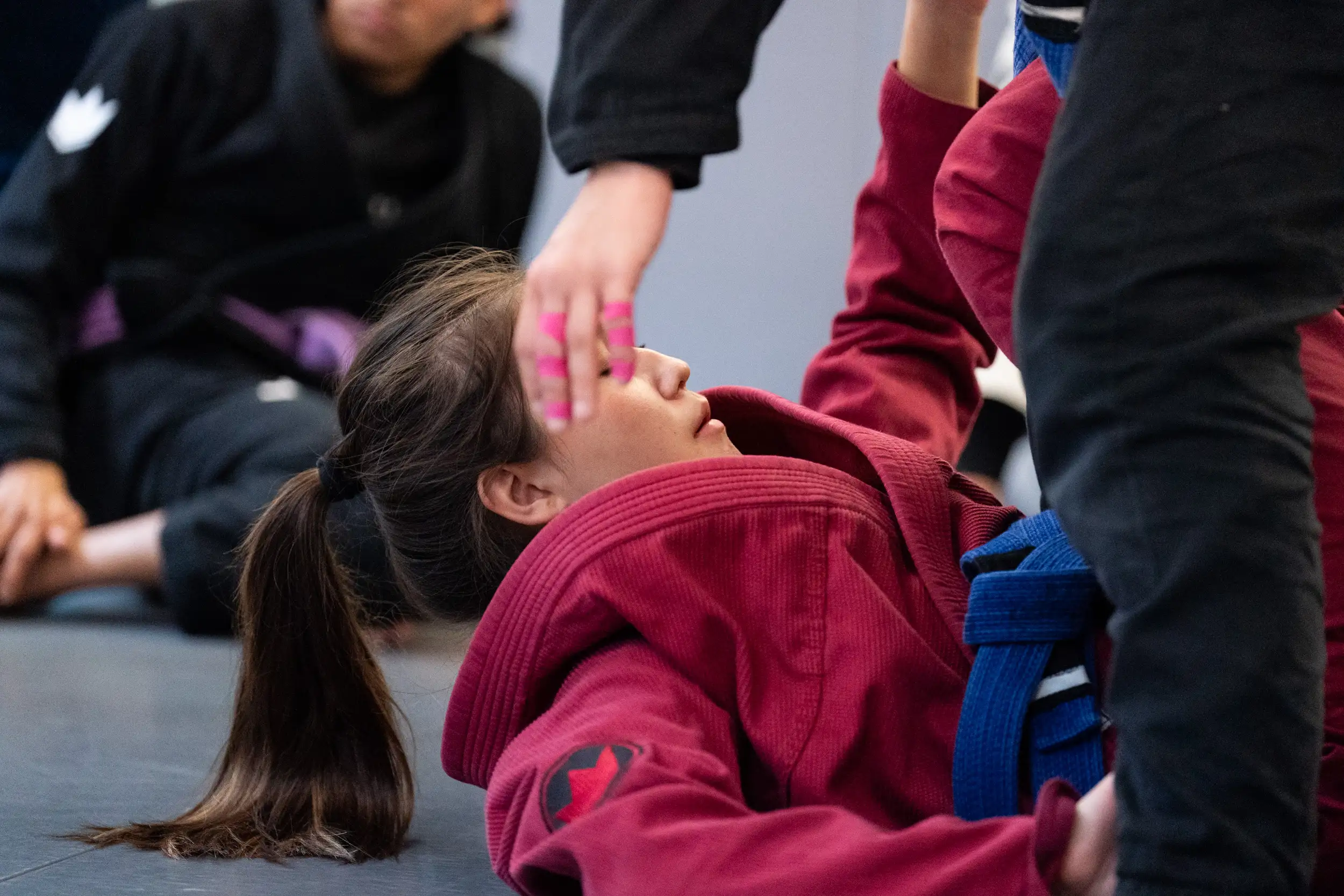BJJ Frau Blaugurt - BJJ DOJO Berlin. Foto: Photoblackbelt